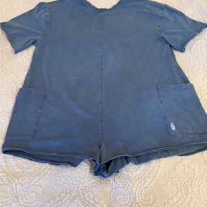 FP Movement by Free People Blue Romper